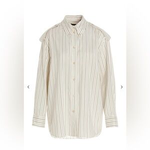 Isabel Marant
Isabel Marant Sylvine Striped Buttoned Shirt size 36 NWT